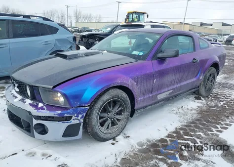 2006 Ford Mustang V6 from USA, damaged, VIN 1ZVFT80N665152756